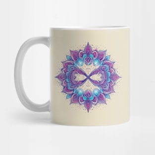 Mandala Purple Blue 2 Mug
